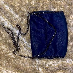 Navy Blue Shoulder Bag